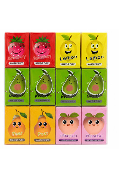 KIERA Makeup Sponge Fruits – Makeup Puff for Even Application