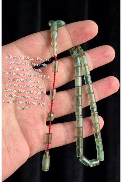 güleçdoğaltaş Güleç Natural Stone Muhammed Tacir Handcrafted Wrist Length Cut...