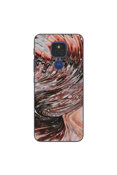 OEM Husa compatibila cu Motorola Moto E7 Plus Silicon Gel Tpu Model Copper St...