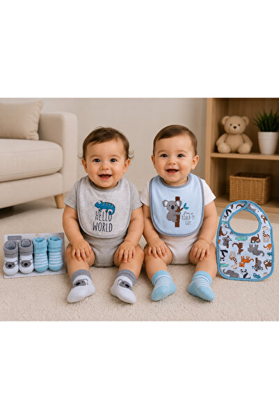 Warehouse Stylish Baby Set with Little Bear Design