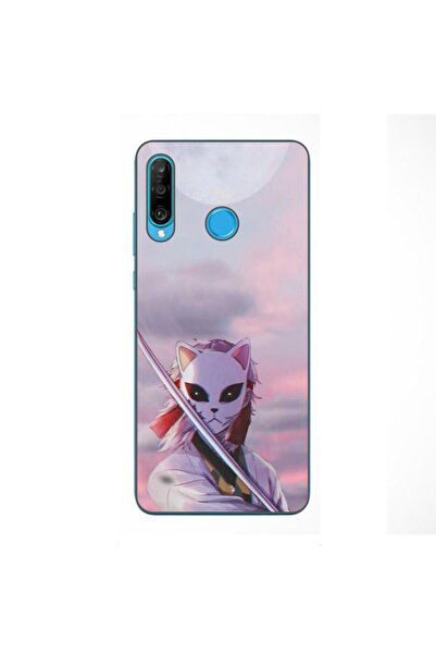 OEM Husa compatibila cu Huawei P30 Lite Silicon Gel Tpu Model Demon Slayer Sa...