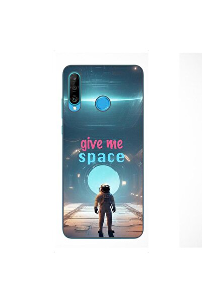 OEM Husa compatibila cu Huawei P30 Lite Silicon Gel Tpu Model Give Me Space