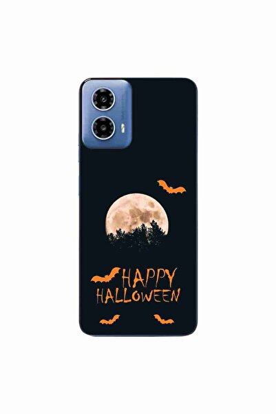OEM Husa compatibila cu Motorola Moto G34 Silicon Gel Tpu Model Happy Hallowe...