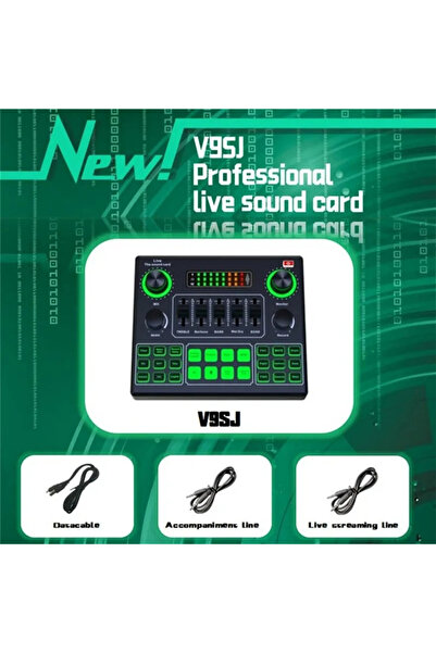 Lorraya Professional Live Sound Card with 20 Audio Effects DSP Noise Reductio...
