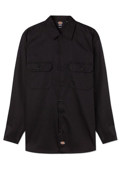 Dickies Ανδρικό Work Πουκάμισο Μαύρο DK0A4Y26-BLK1