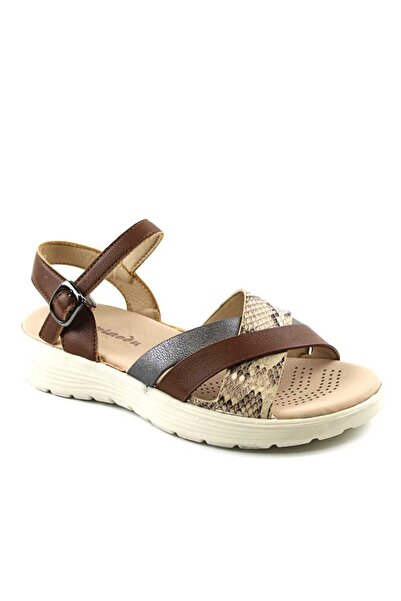 mm Sandale usoare de dama ,cu barete impletite Y123-CAMEL