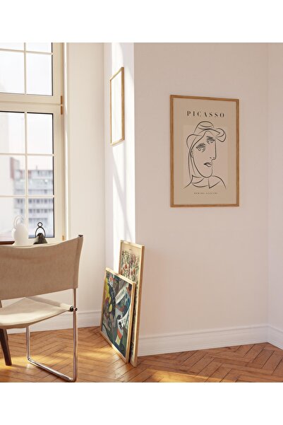 Pegziz Minimalistička umetnička Picasso zidna dekoracija