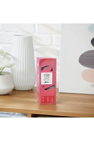 Yankee Candle Set cadou 3 lumânări Minis în sticlă 37g Black Cherry, Clean Co...