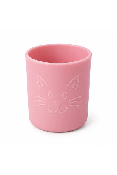 Bebeye Silikon Alıştırma Bardağı Pow Pow Pinky