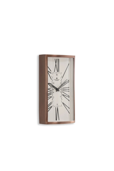 Midas Furniture METAL WALL CLOCK 20X10X37 CM WHITE
