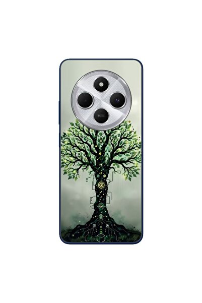 OEM Husa compatibila cu Xiaomi Redmi 14C Silicon Gel Tpu Model Mystical Tree