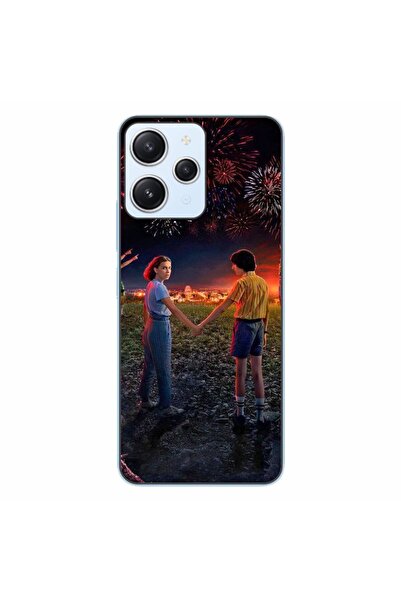 OEM Case compatible with Xiaomi Redmi 12 4G Silicone Gel Tpu Pattern Stranger...