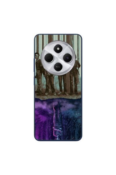 OEM Husa compatibila cu Xiaomi Redmi 14C Silicon Gel Tpu Model Stranger Thing...