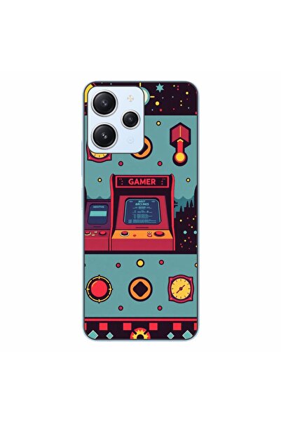OEM Husa compatibila cu Xiaomi Redmi 12 4G Silicon Gel Tpu Model Gamer Arcade...