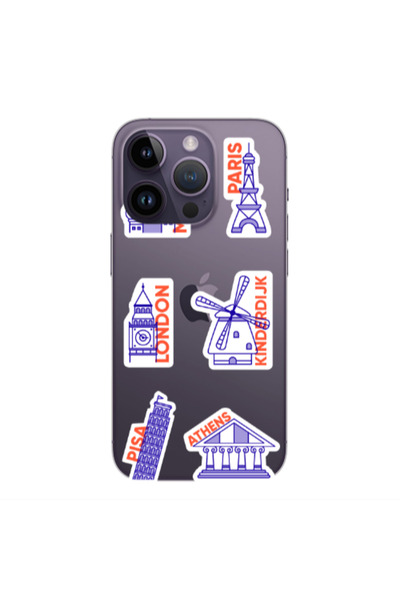 Other Apple iPhone 14 Pro Pisa Athens Transparent Silicone TPU Θήκη