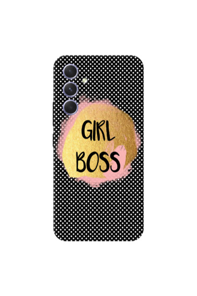 Other Samsung A36 Girl boss make up Transparent Silicone TPU Θήκη