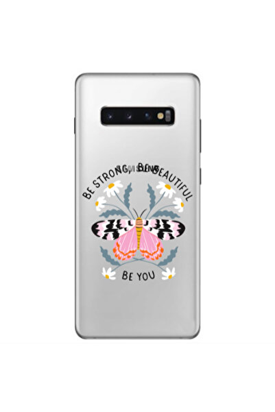 Other Samsung S10 Plus Be Strong Transparent Silicone TPU Θήκη