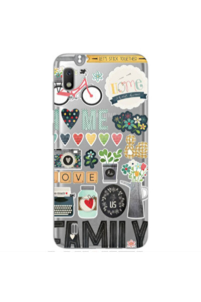 Other Samsung A10 Family love home Transparent Silicone TPU Θήκη