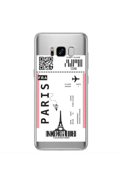 Other Samsung S8 Paris FRA Transparent Silicone TPU Θήκη