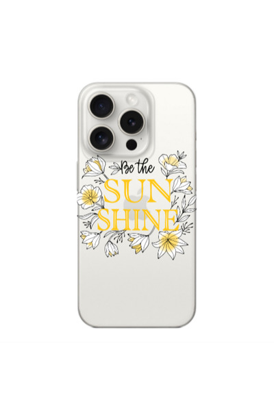 Other Apple iPhone 15 Pro Sun Shine Transparent Silicone TPU Θήκη