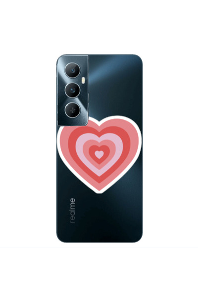 Other Realme C65 My Heart Is Yours Transparent Silicone TPU Θήκη