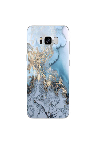 Other Samsung S8 Plus Marble Gold Design Transparent Silicone TPU Θήκη
