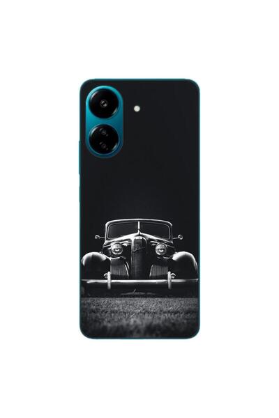 OEM Husa compatibila cu Xiaomi Redmi 13C 4G Silicon Gel Tpu Model Old Car