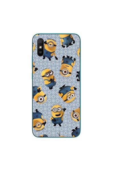 OEM Case compatible with Xiaomi Redmi 9A Silicone Gel Tpu Pattern Minions