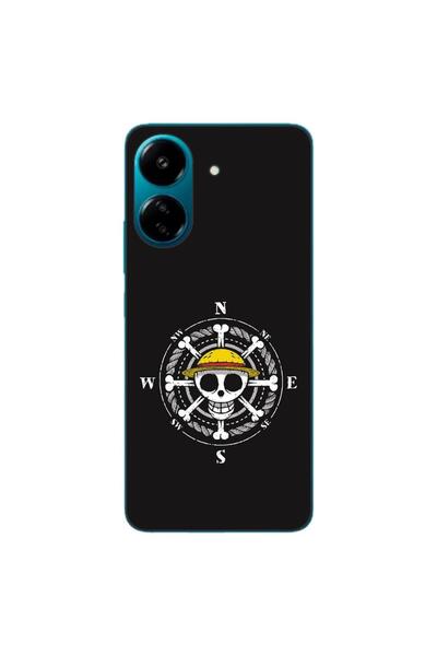 OEM Husa compatibila cu Xiaomi Redmi 13C 4G Silicon Gel Tpu Model One Piece Logo