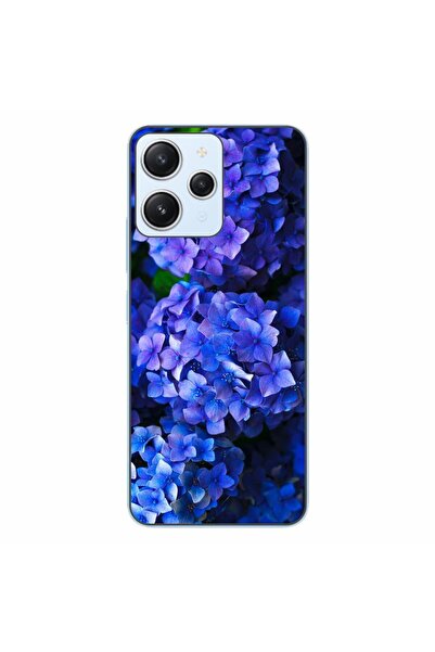 OEM Husa compatibila cu Xiaomi Redmi 12 4G Silicon Gel Tpu Model Hortensii