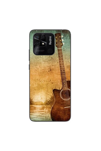 OEM Husa compatibila cu Xiaomi Redmi 10C Silicon Gel Tpu Model Chitara Vintage