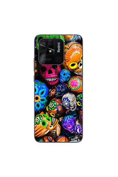 OEM Θήκη συμβατή με Xiaomi Redmi 10C Σιλικόνης Gel TPU με σχέδιο Πολύχρωμα Κρ...
