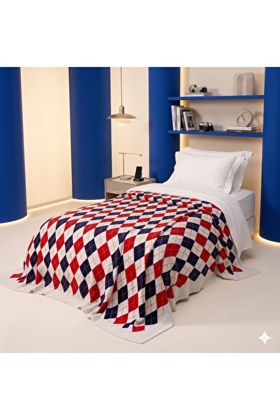DOUX HOME Baklava Colored Knitwear Bedspread Single 180 X 230 cm