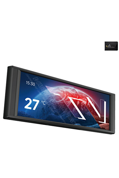 UnderShop Monitor secundar pentru PC 6.86'' IPS 1280x480 - Software dedicat, ...