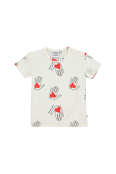 Beau Loves Βρεφικο t-shirt με καρδιες