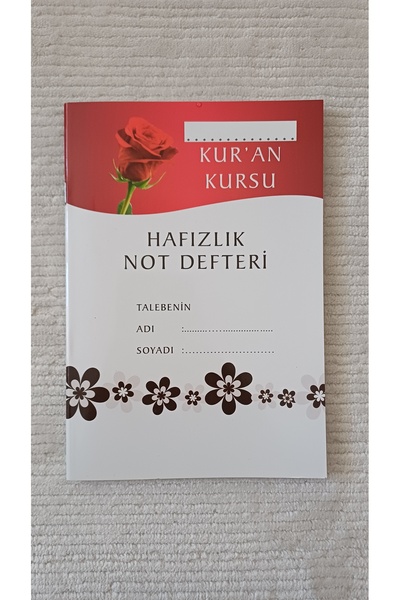 Fatih Yayınları Hafızlık Not Defteri
