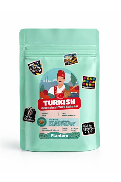 PLANTERO Geleneksel Türk Kahvesi Premium Öğütülmüş Nitelikli Dünya Kahveleri ...