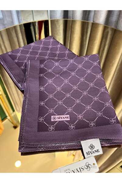 Modario Si̇yane Monogram Pattern Shawl - 7