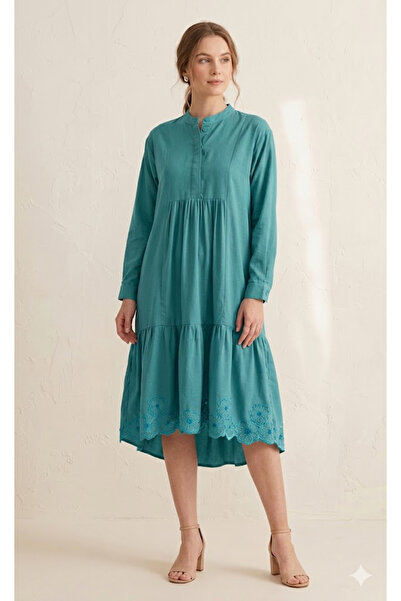 DESPİNA Premium Rayon material knee length casual wear
