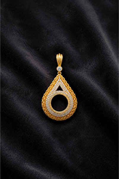 Enum Company Women'S, Gift-Giving Stone-Encrusted Quarter-Shaped Framed Drop ...
