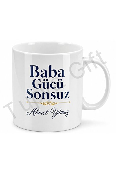 Tupya Gift Father's Power Endless Written Mug Cup Father's Day Special Gift