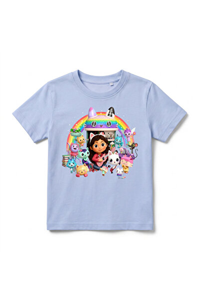 URBANTRENDSTORE Gabby's Dream House Unisex Girls' Cycling Round Neck Basic Sh...
