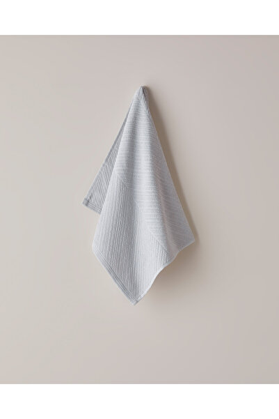 LC Waikiki Nevavm Farklı Renkler Twill Cotton Face Towel 50X70 cm Light Gray