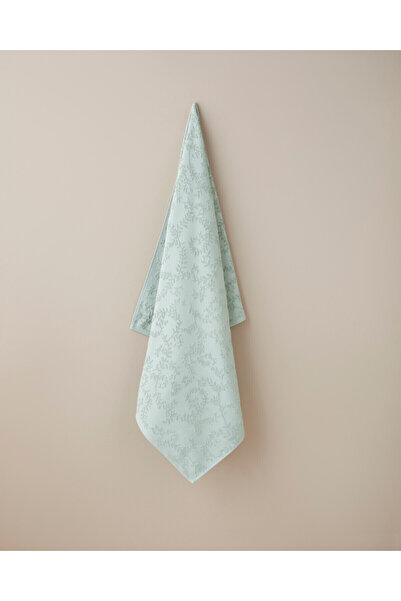 LC Waikiki Nevavm Farkıyla Leafy Touch Cotton Jacquard Bath Towel 90X150 cm G...