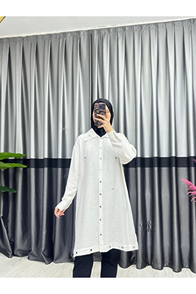 moda acar Bird-Eye Tesettür Tunic