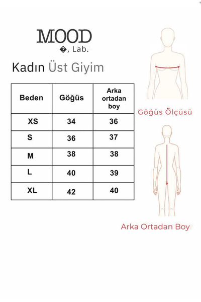 Mood Lab Kadın Kaşkorse Oymalı Fitted Crop Top Atlet