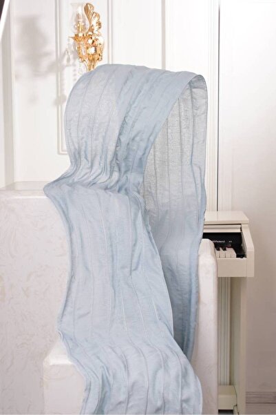 details Premium Product of Sky Blue Abstract Art Fabric