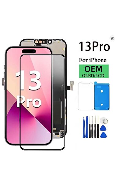 Yedcom Iphone 13 Pro A Kalite Ön Lcd Ekran Dokunmatik Sıvı Bandı Kırılmaz Tam...