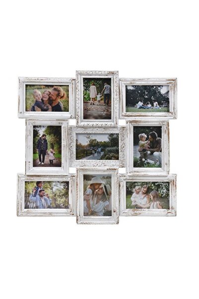 OEM Decorative photo frame, White, 51.5 x 51.5, MDF / plastic, wall/table, me...