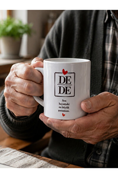 Hepsi Enteresan Grandfather Cup, Father's Day Gift, My Dear Grandfather, Birt...